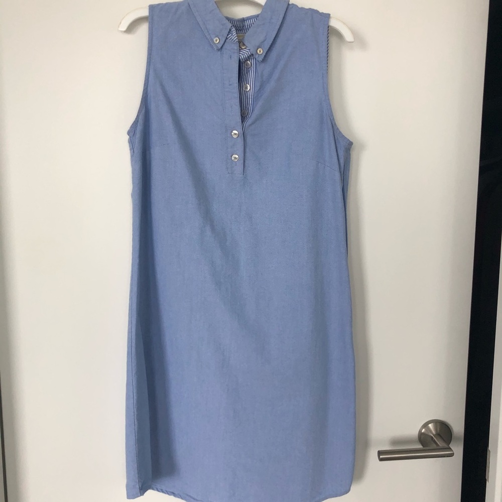 Sail To Sable Oxford dress blue XS